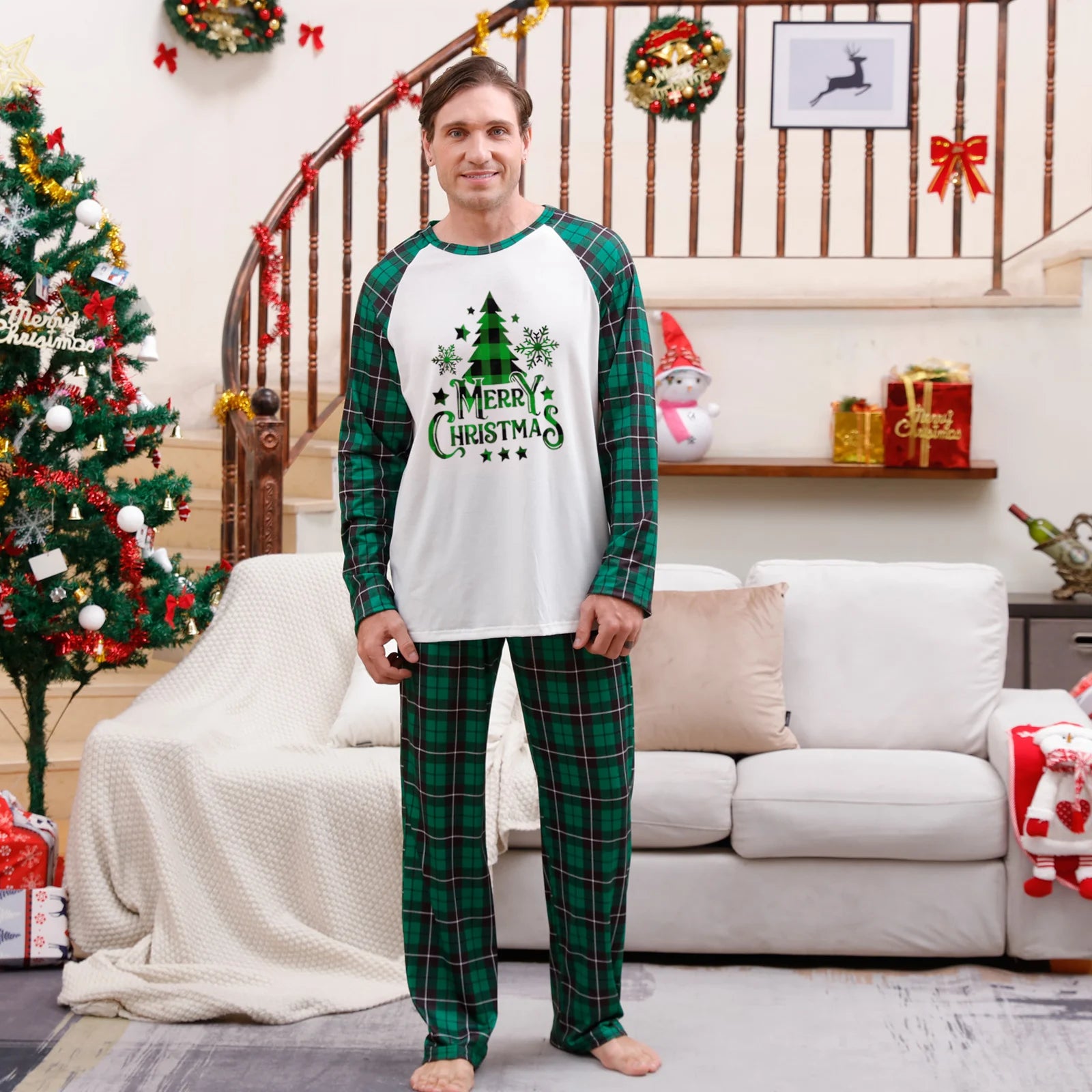 Tartan Family Christmas Pyjamas