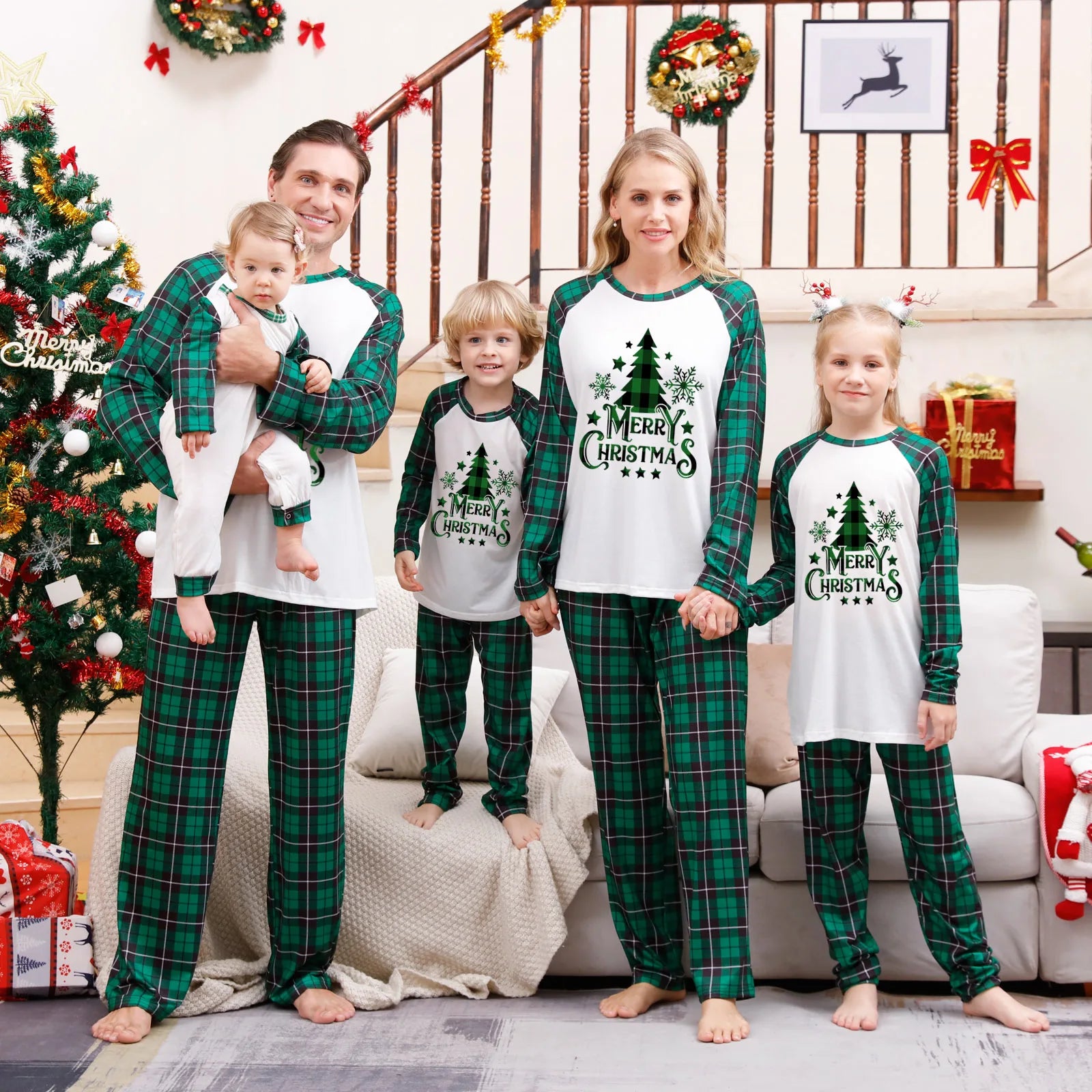 Tartan Family Christmas Pyjamas