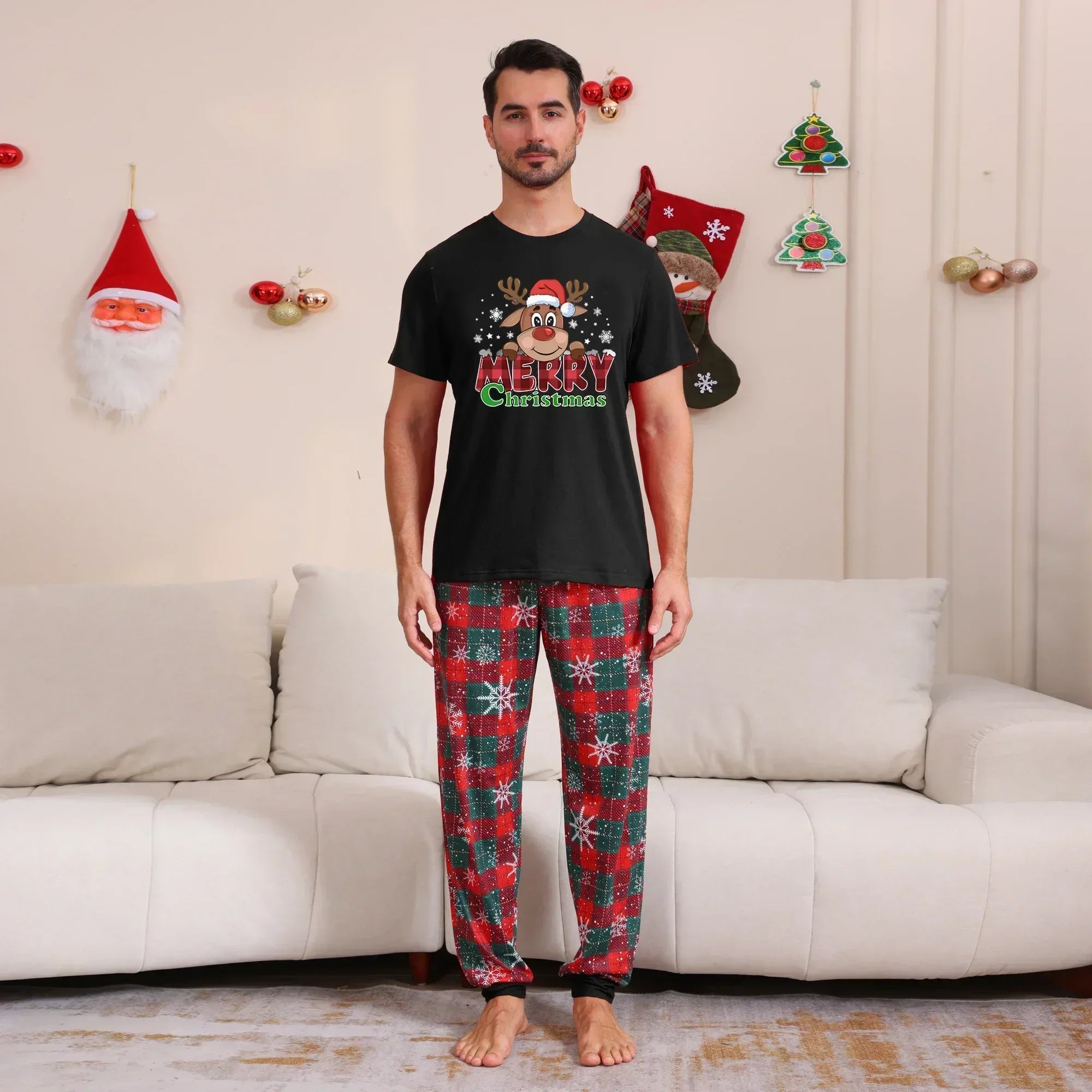 Rudolph Merry Christmas Family Pyjamas