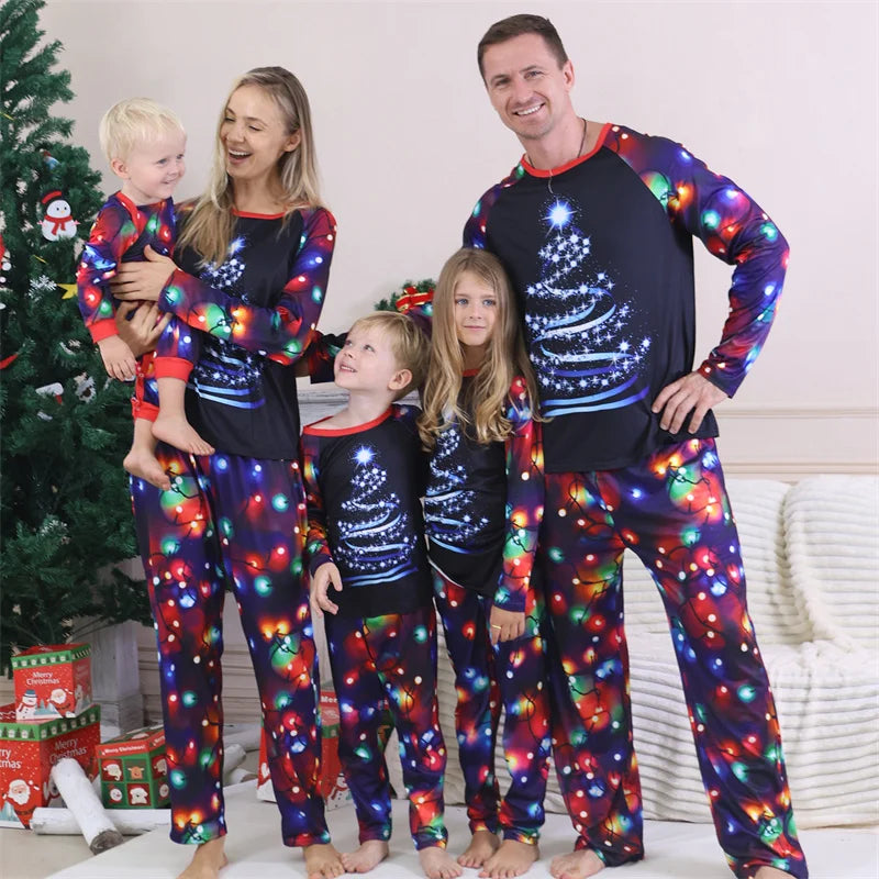 Christmas Tree Family Pyjamas