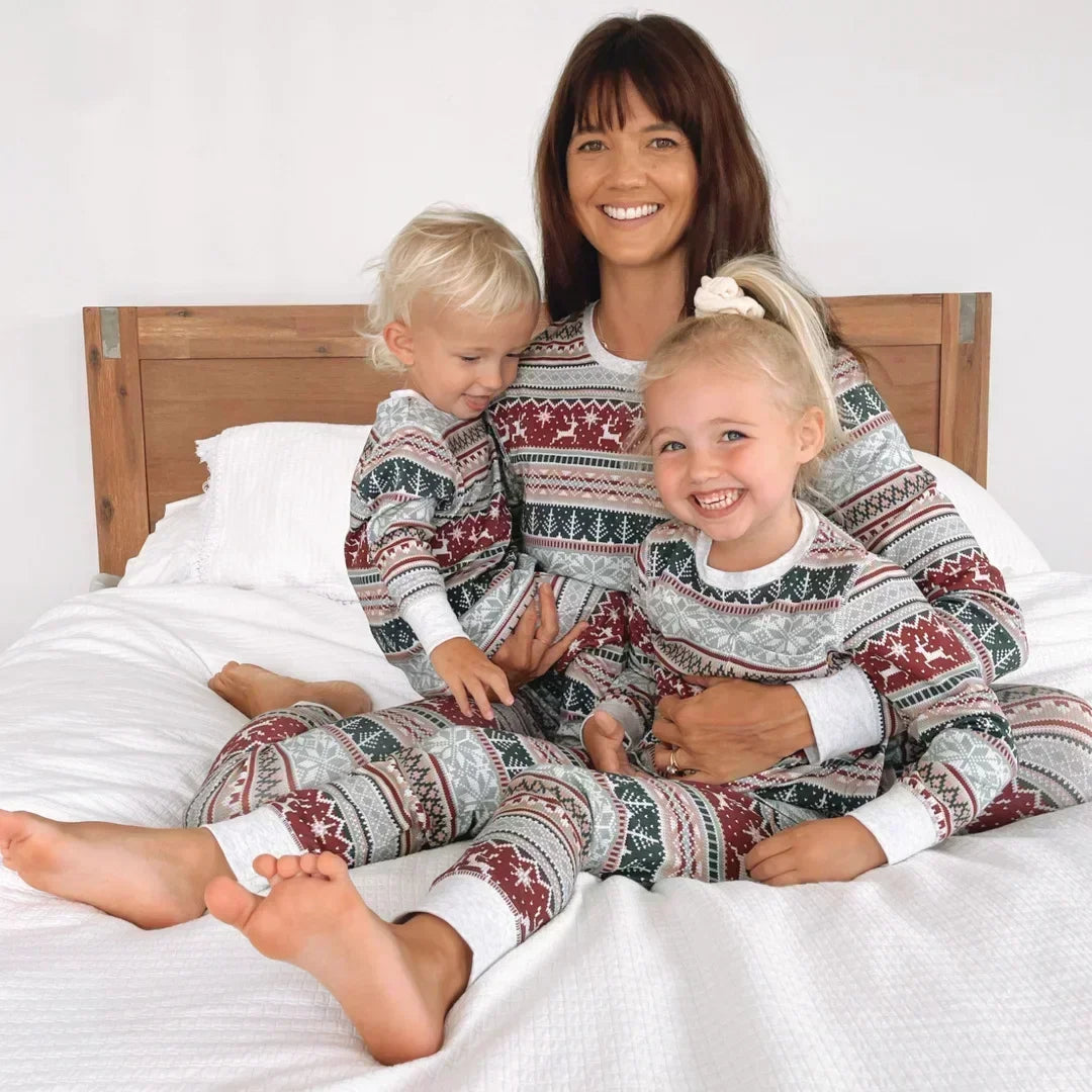 Christmas Print Pyjama Set