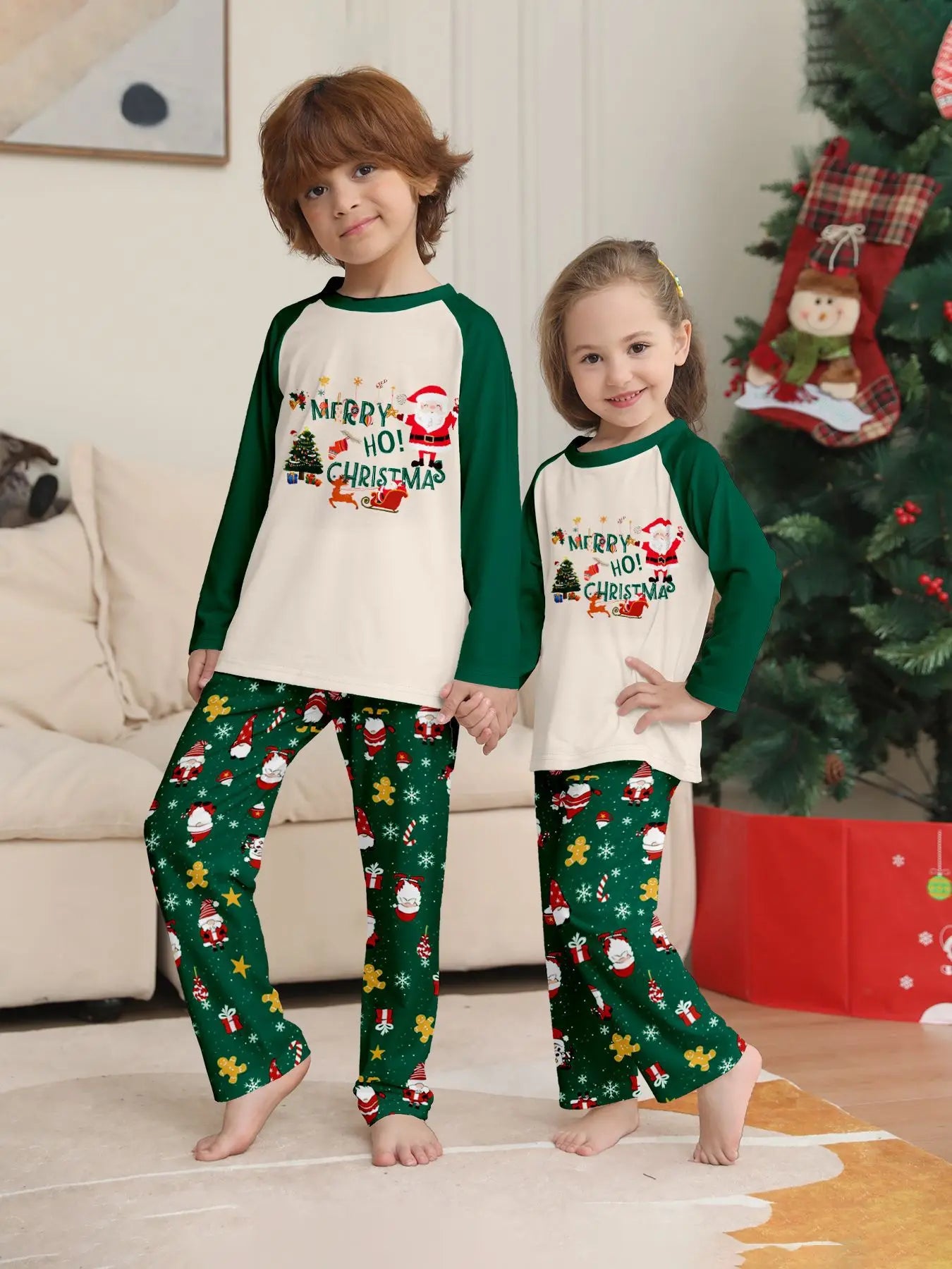 Merry Christmas Family Pyjama Set