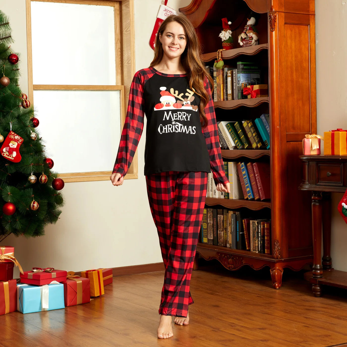 Santa & Reindeer Family Pyjama Set