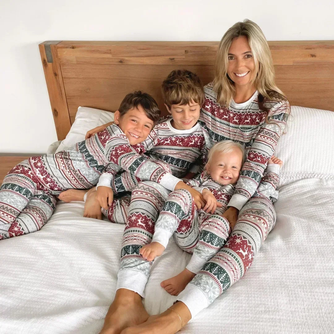 Christmas Print Pyjama Set