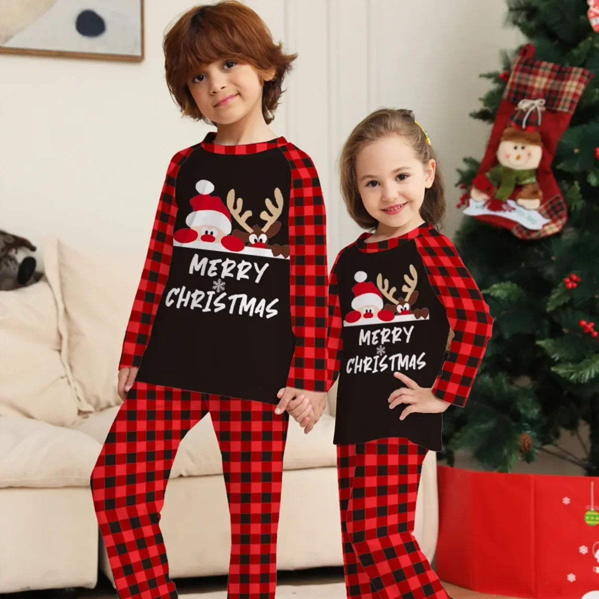 Santa & Reindeer Family Pyjama Set