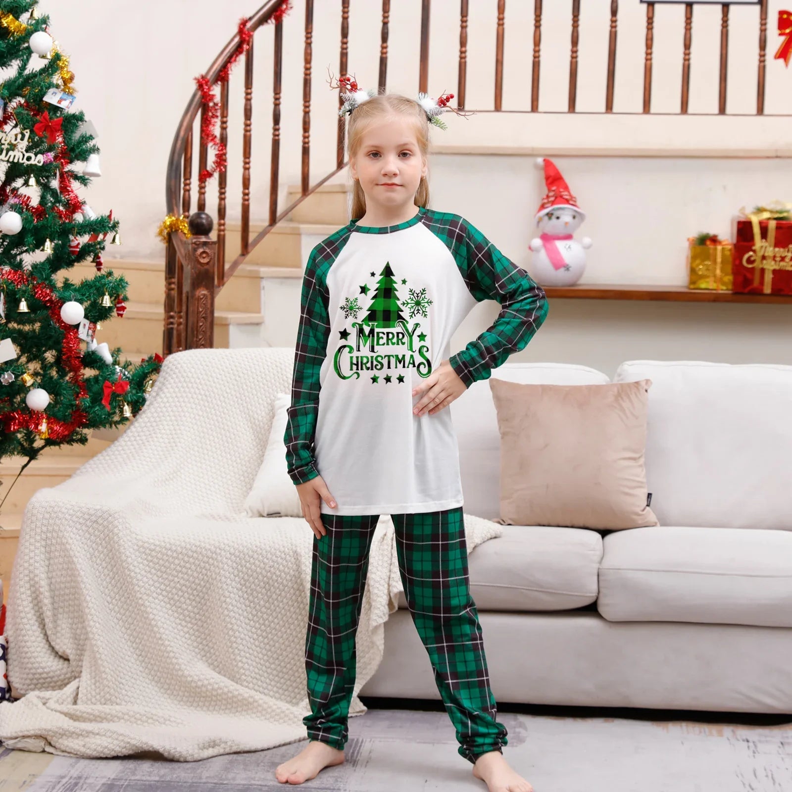 Tartan Family Christmas Pyjamas