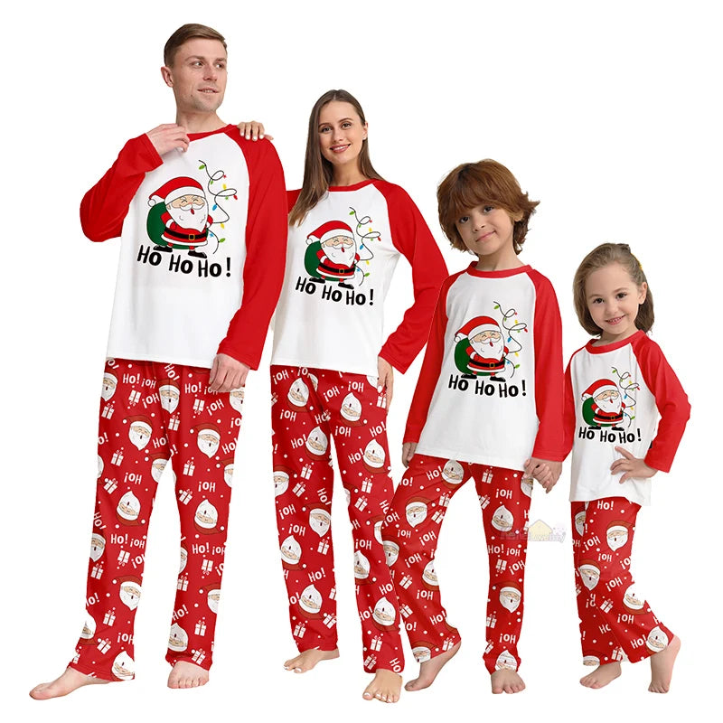 Santa Ho Ho Ho Family Pyjamas