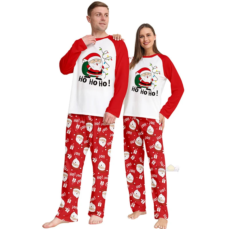 Santa Ho Ho Ho Family Pyjamas