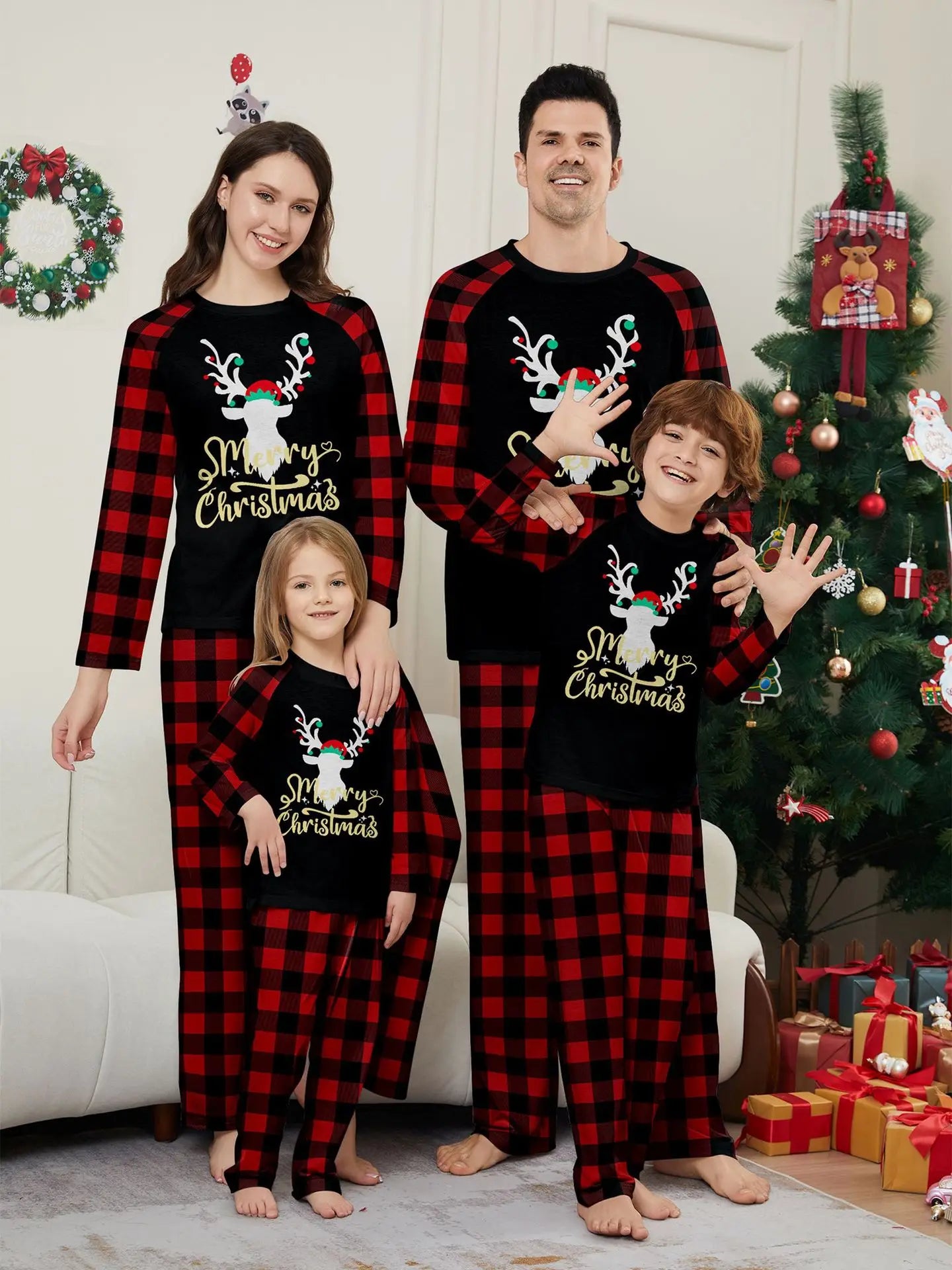 Merry Christmas Family Pyjama Set