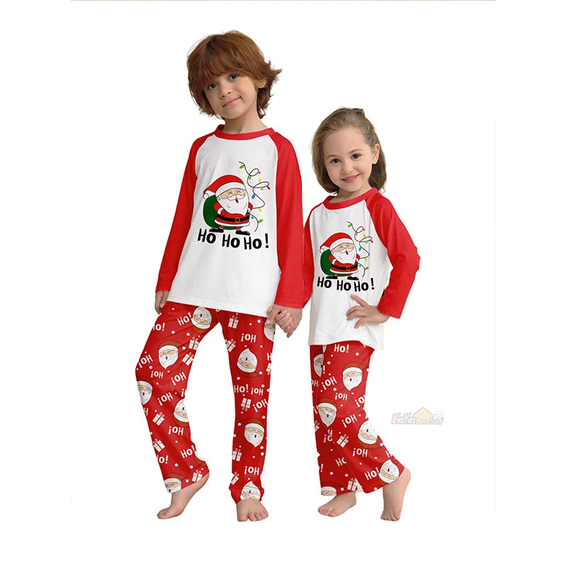 Santa Ho Ho Ho Family Pyjamas
