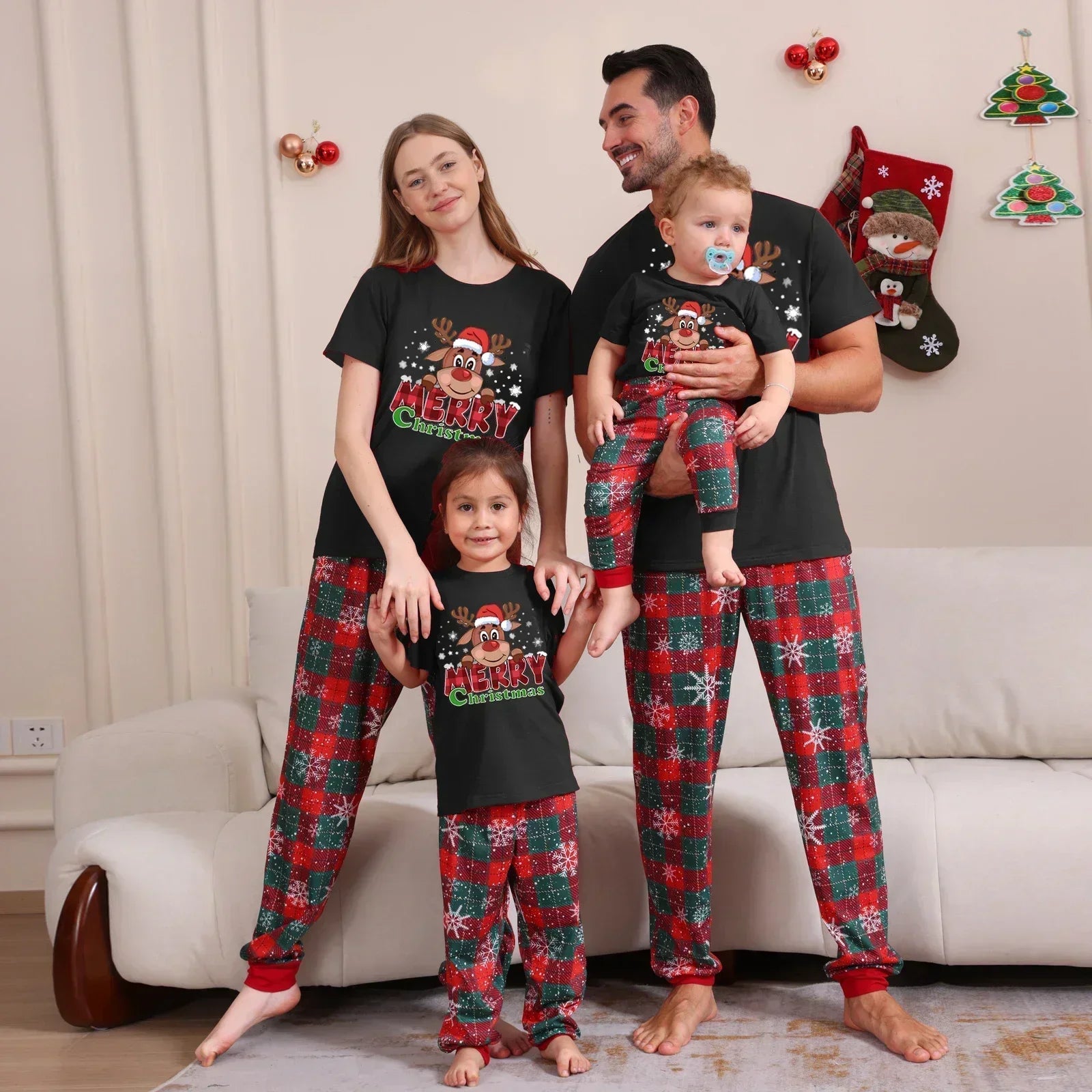 Rudolph Merry Christmas Family Pyjamas